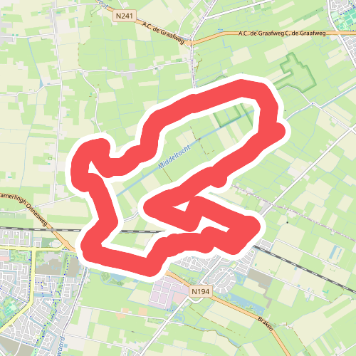 Berkermeerroute (oranje)