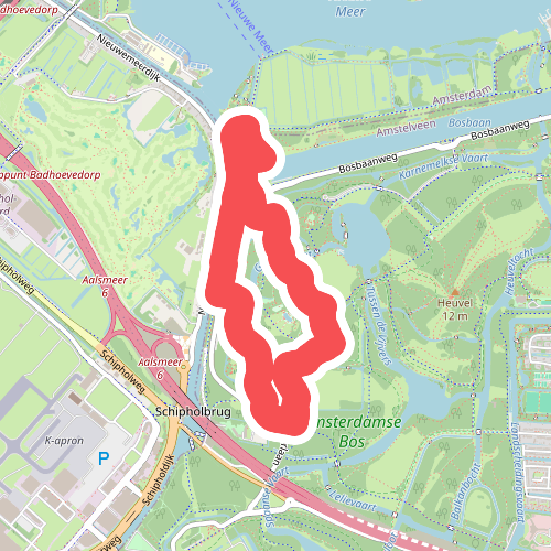 Boerderijwandeling (oranje)