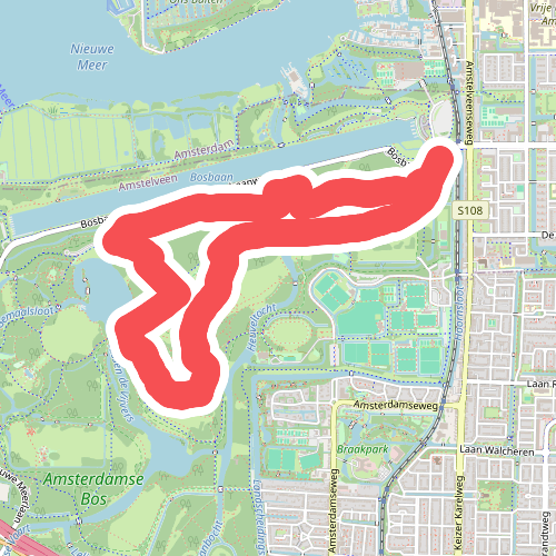 Heuvelwandeling (geel)