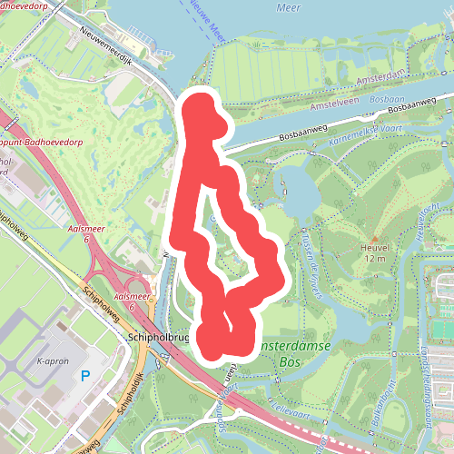 Boerderijwandeling (oranje)