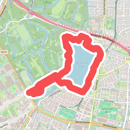 Poelwandeling (groen)