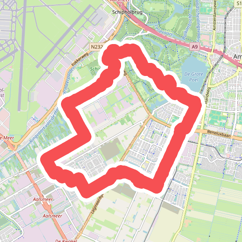 Schinkelpolderroute (oranje)
