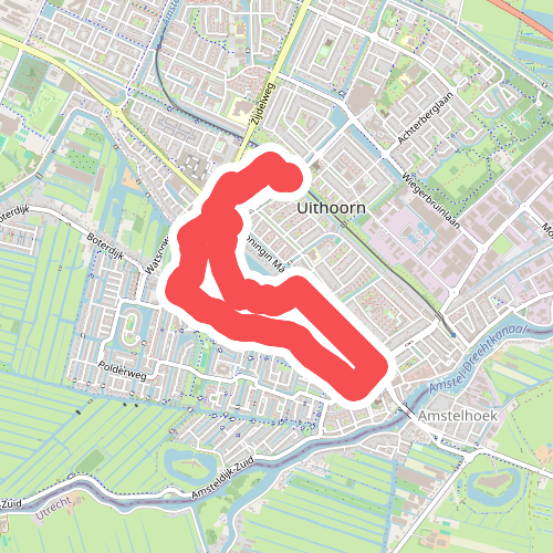 Rondje Zijdelmeer (groen)