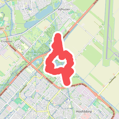 Plesmanroute (oranje)