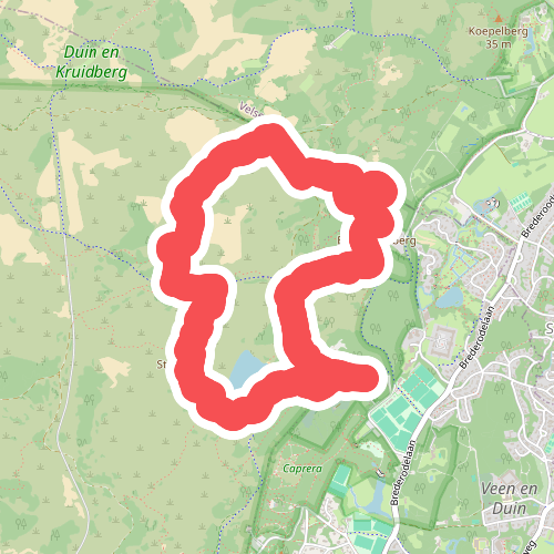 Rondje Brederodeberg (groen)