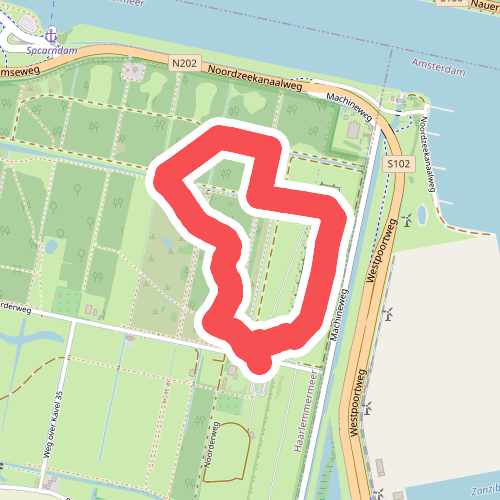 Ommetje Groene Schip (rood)