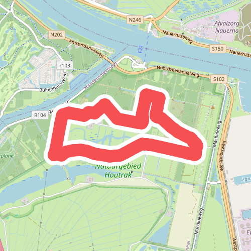 Rondje Houtrakkerbeemden (geel)