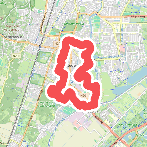 Blekersroute (oranje)