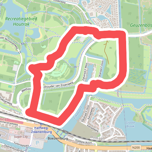 Rondje Geuzenbos (groen)