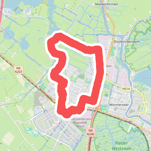 Crommenijeroute (groen)