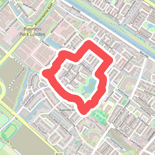 Ommetje Quatrebras (oranje) 