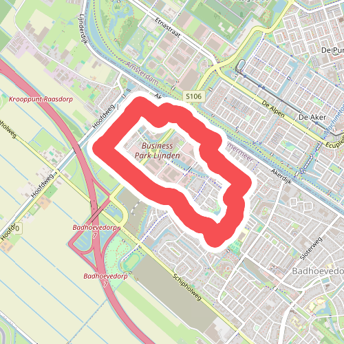 Rondje Lijndenhof (paars)