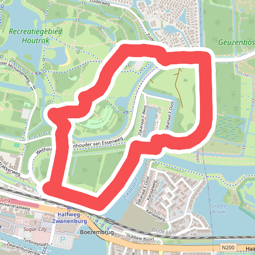 Rondje Geuzenbos (groen) 