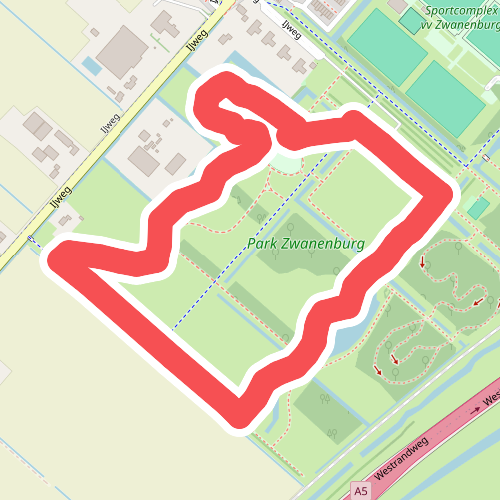 Ommetje Park (rood) 