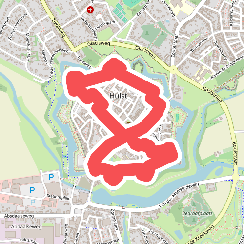 Wandelen door vestingstad Hulst