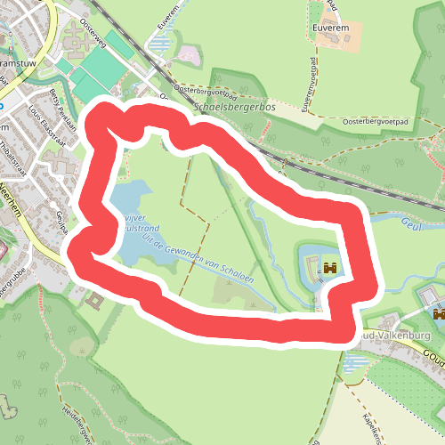 Geulpark en Kasteel Oost Va2 Valkenburg aan de Geul