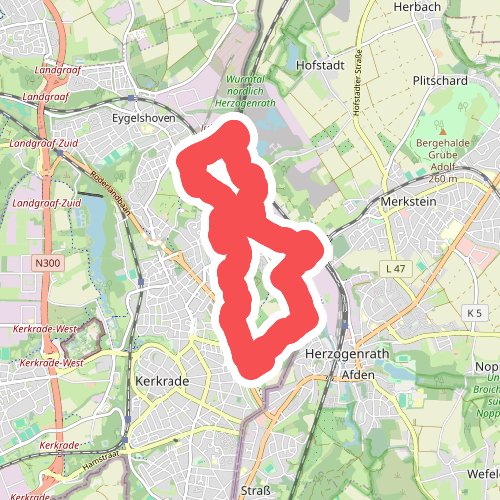 Hagenrode route KR6 Kerkrade