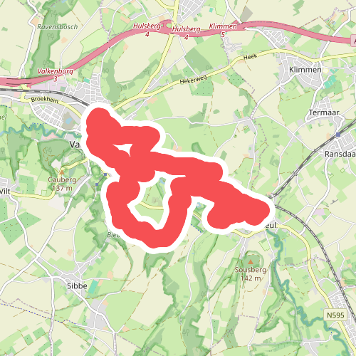 Krijtwandeling lus 3 - Goudgele kerken en kastelen