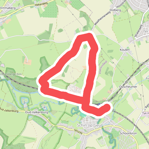 Landelijk Schin op Geul Va16 Valkenburg aan de Geul