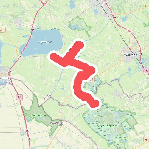 Ossenzijl - Delfstrahuizen/Ech · Zuiderzeepad etappe 19