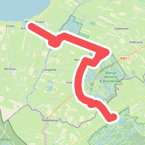 Ossenzijl - Delfstrahuizen/Ech · Zuiderzeepad etappe 19