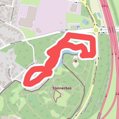 Rolstoel-route Steinerbos