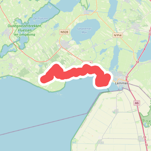 Lemmer - Oudemirdum · Zuiderzeepad etappe 21