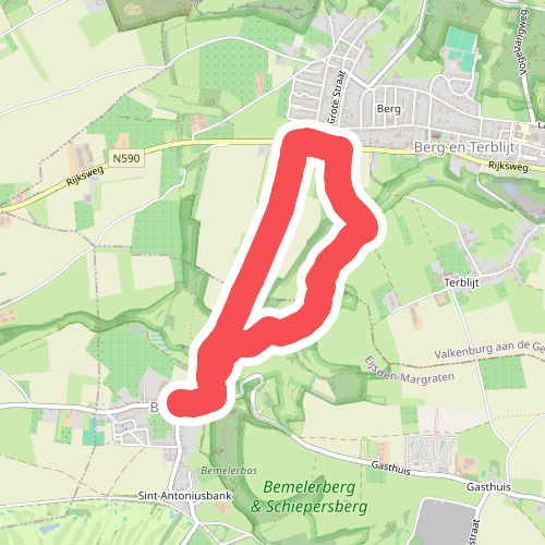 Valkenburg aan de Geul - Berg en Terblijt B3 Landelijk Berg
