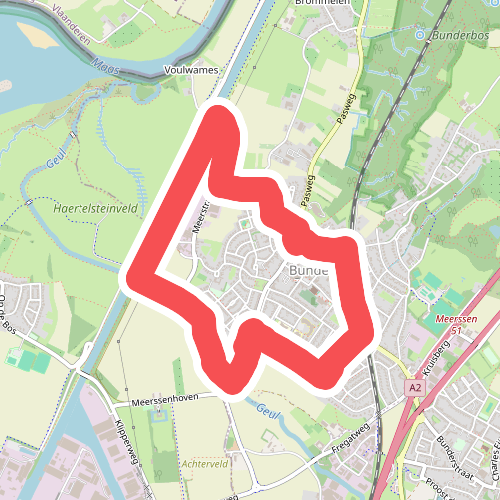 Wandelroute Bu1 - Meerssen - Bunde