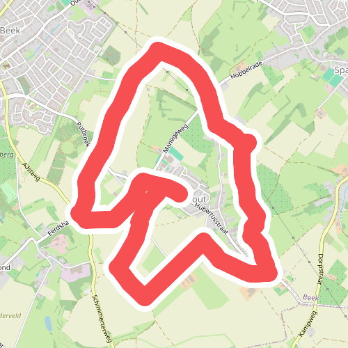 Wandelroute GE05 - Beek - Ommetje Genhout