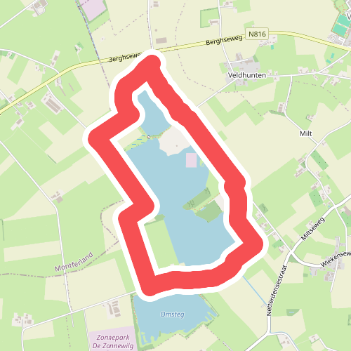 Azewijnse Broek rode route