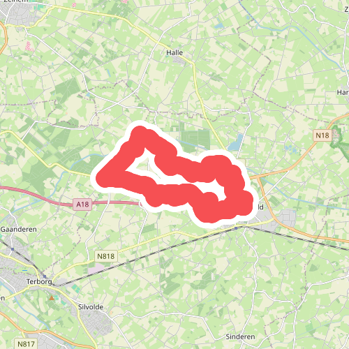 Bovenstal Giezenveld route