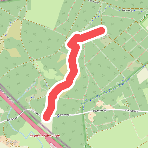 Naar de uitkijktoren Hulzenberg