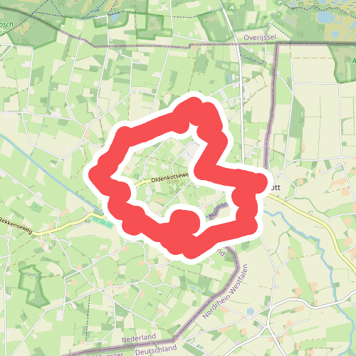 Reckense Markepad alternatieve route