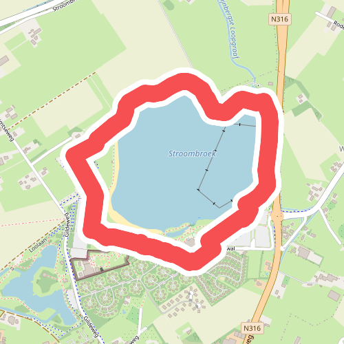 Hondenroute Stroombroek