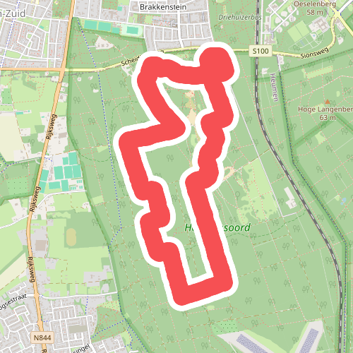 Heumensoord - Bos en Heideroute