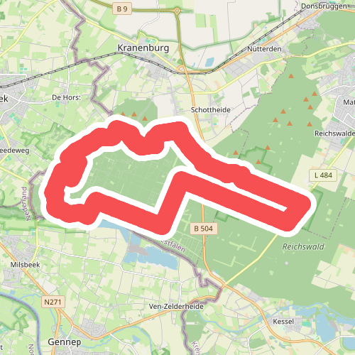 Reichswald wandelroute