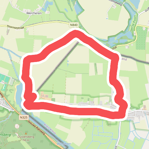 Herinneringsroute Thornsche Molen - Zyfflich