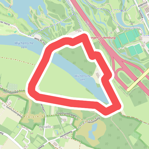 Wandelroute Wijchens ven
