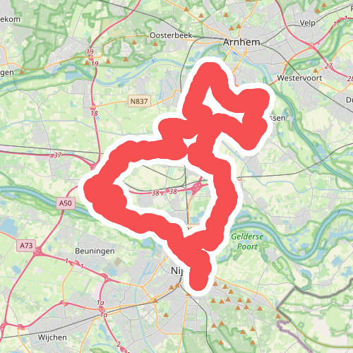 Vierdaagse: de dag van Elst