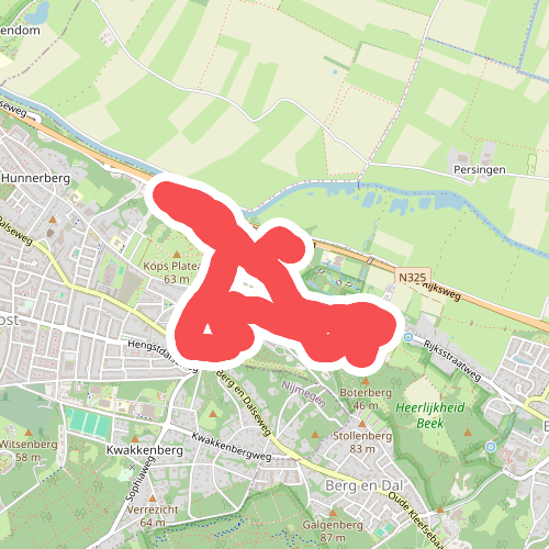 Dorpsommetje  Ubbergen-hoog