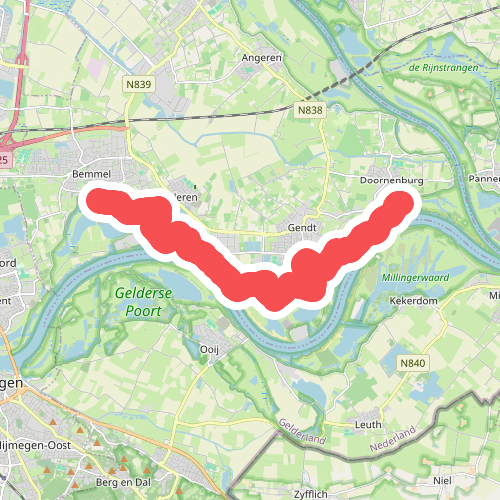 Struinen langs de Waal