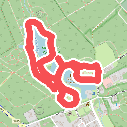 Wandelen park Rosendael