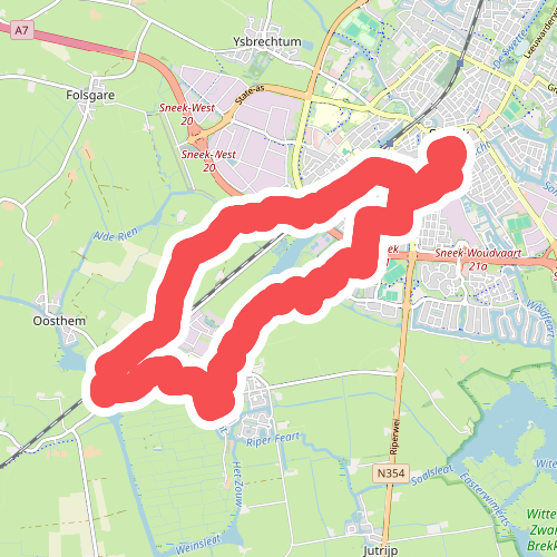 Van IJlst naar Sneek (en terug)