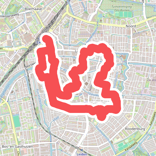 Groene stadswandelroute Leiden