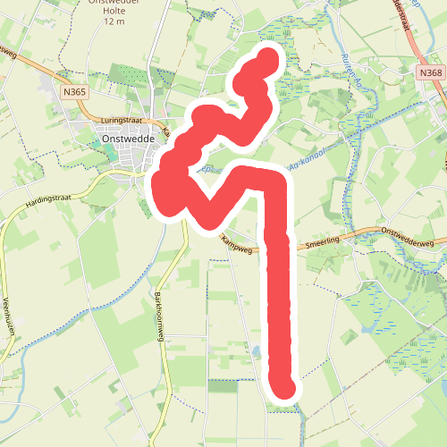 Onstwedde - Onstwedde · Westerwoldepad etappe 9