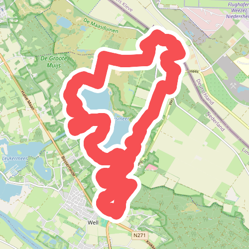 Maasduinen nieuwe natuur