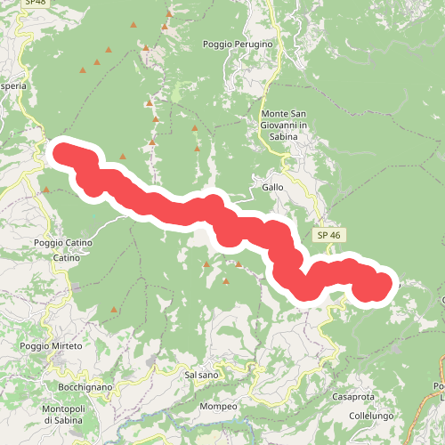 Cammino dei Borghi Sabini - tappa 3