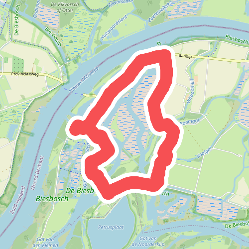 Waar water het wint van land