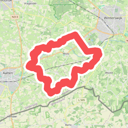 Rondwandeling Miste · Scholtenpad etappe 14
